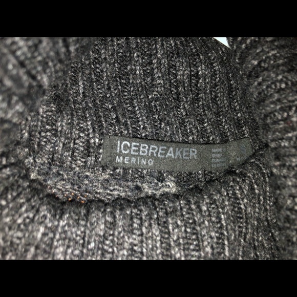 Ice Breaker winter wool sweater - Picture 4 of 6